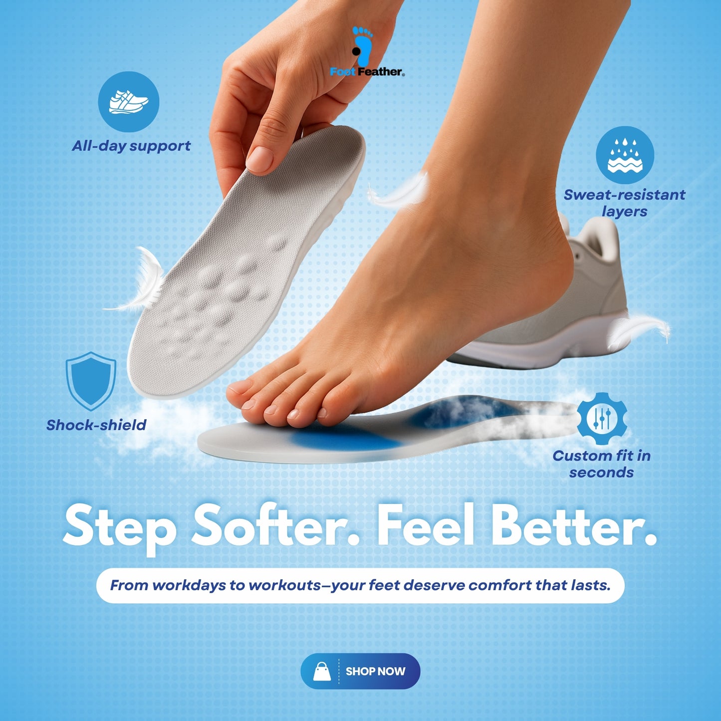 Foot Feather® Insoles
